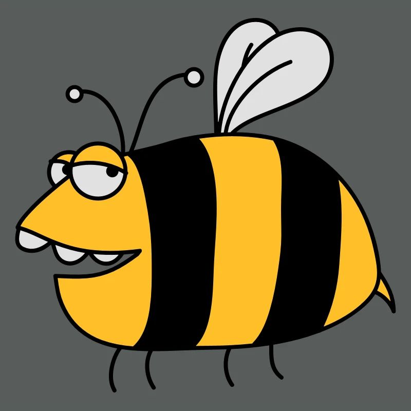 Fun thick bee