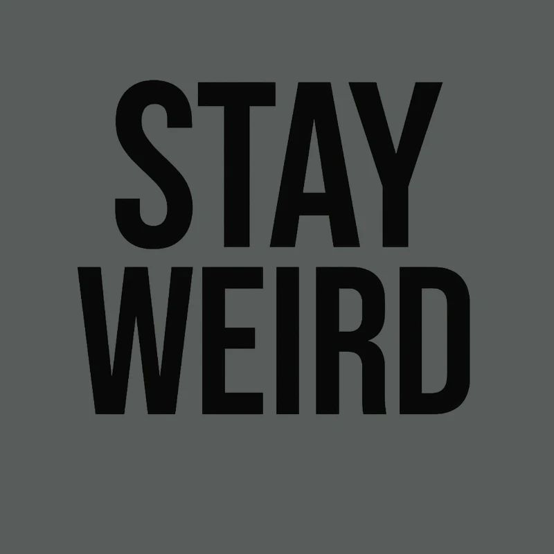 Une conception graphique 2D présente l’expression STAY W