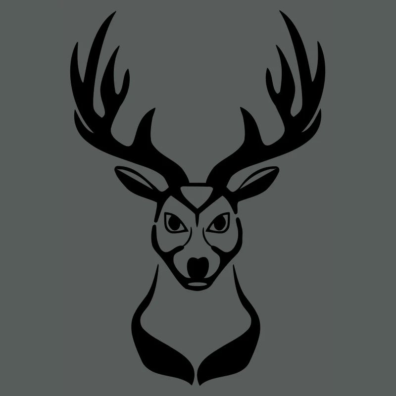 Deer head 1c