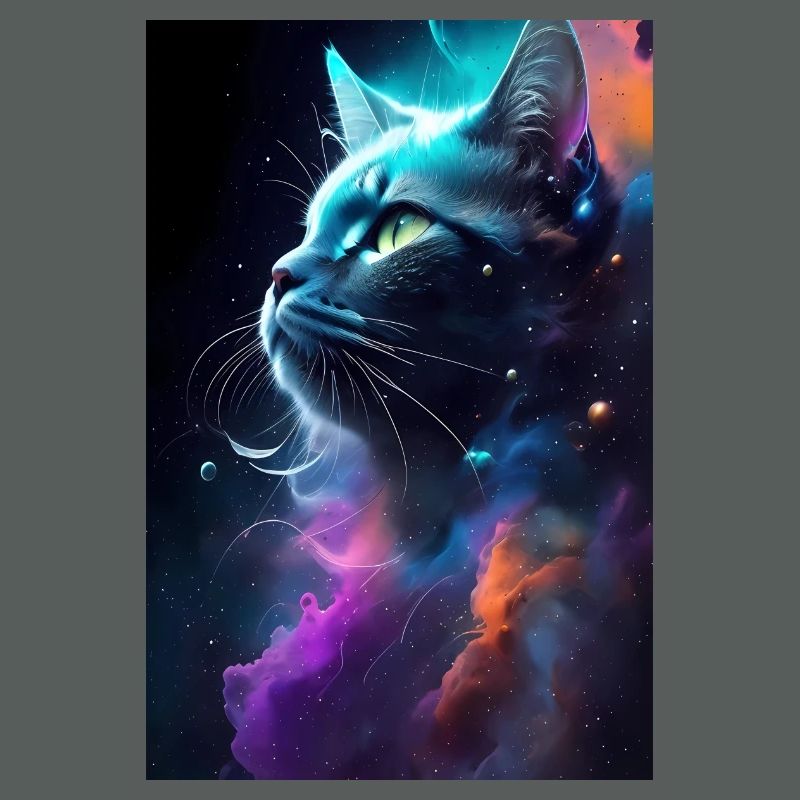 Visage de chat