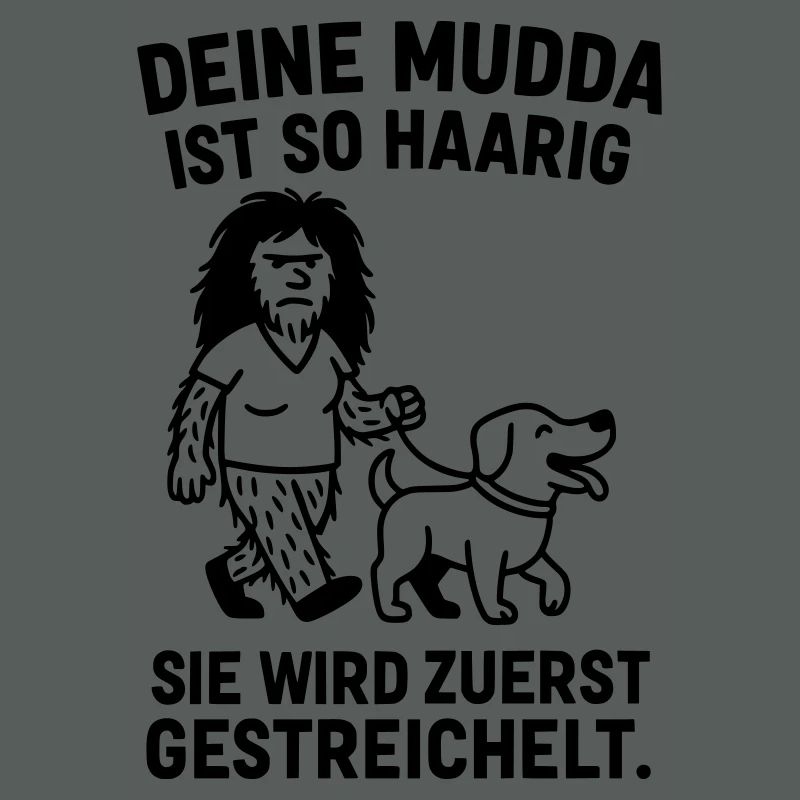 deine mutter haarig witz