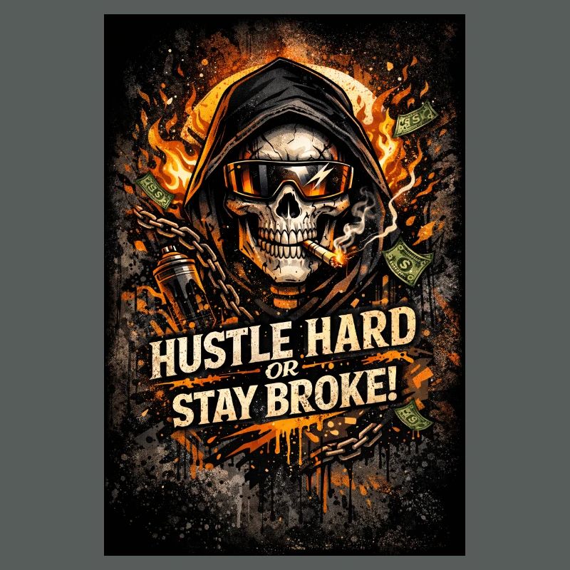 Hustle Hard oder Stay Broke