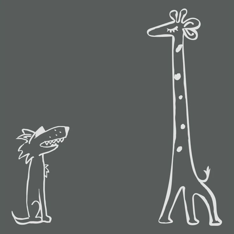 GFK - Giraffe und Wolf