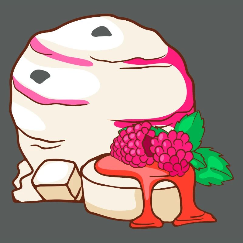 Panna cotta Eis Speiseeis Eiskrem Eiscreme