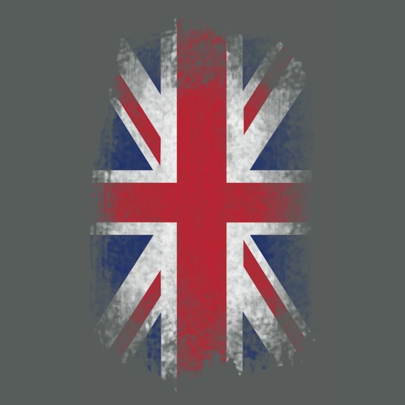 Usé drapeau du Royaume-Uni