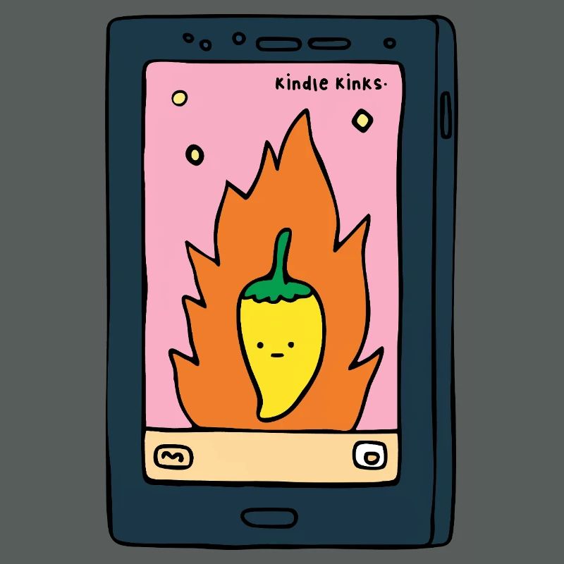 Spicy E-Reader "Kinks" Design | Funny BookT