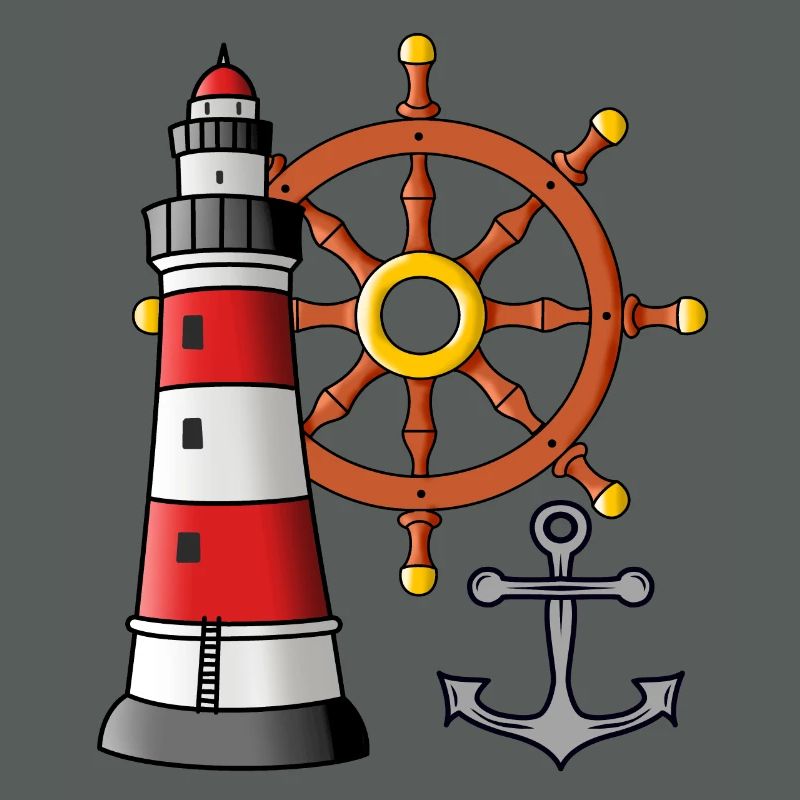 Phare Roue de commande Anker Marin Ahoi