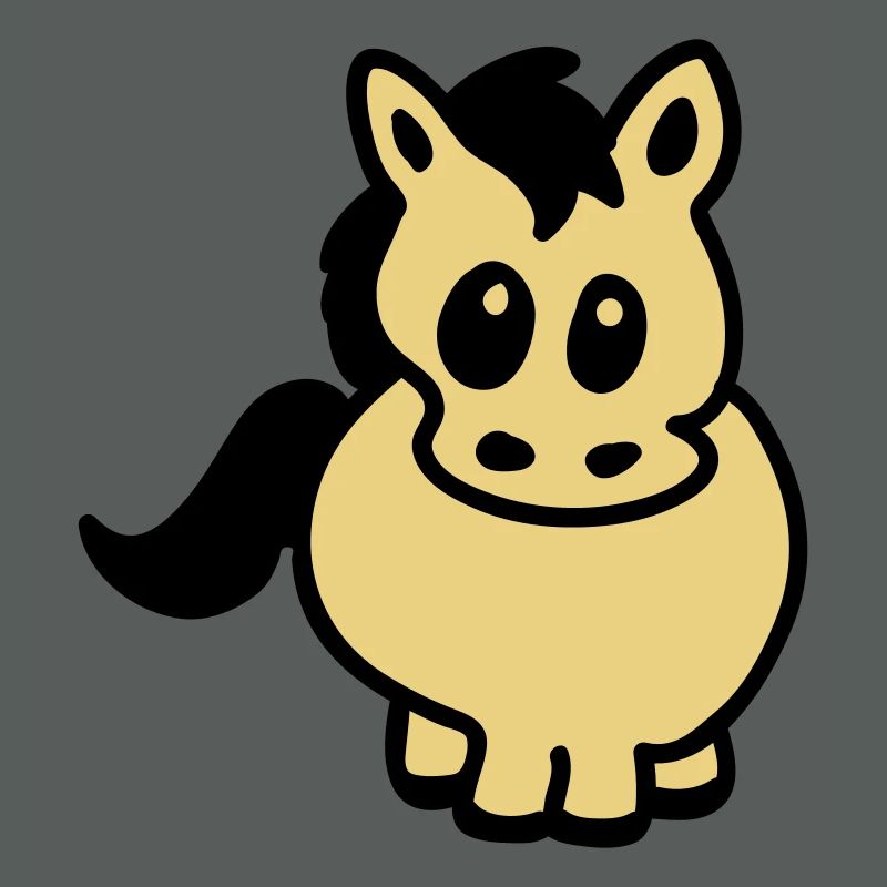 Dickes Pony