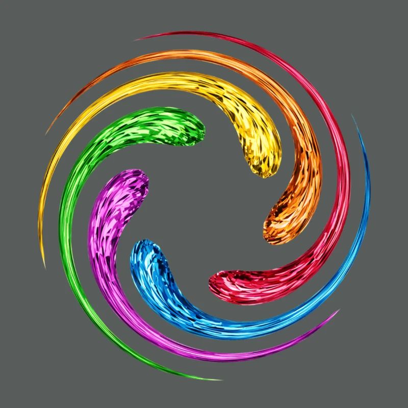 Infinity Spiral Infinity Stones Rainbow