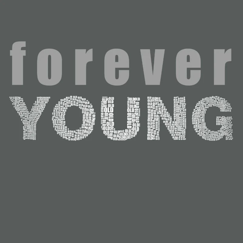 forever young Geschenkidee jung Mädchen