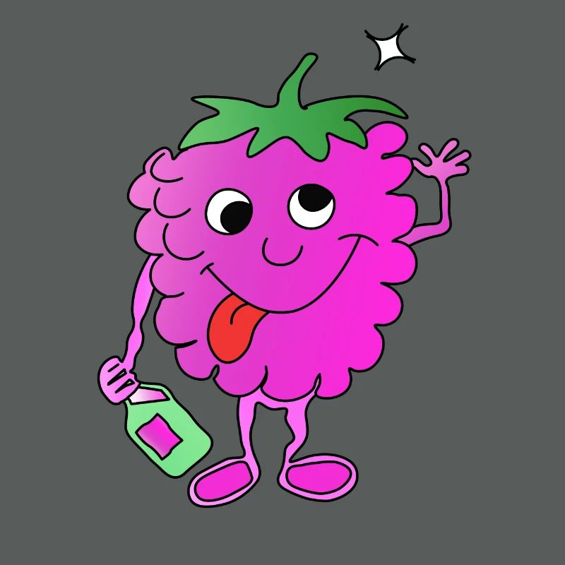 Drunk raspberry