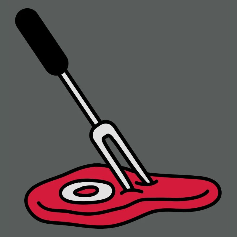 Barbecue Fork And Steak