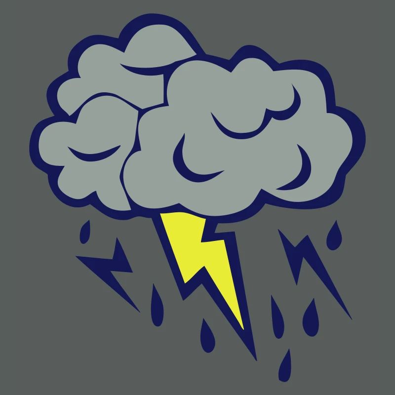 cloud cloud lightning storm rain 606