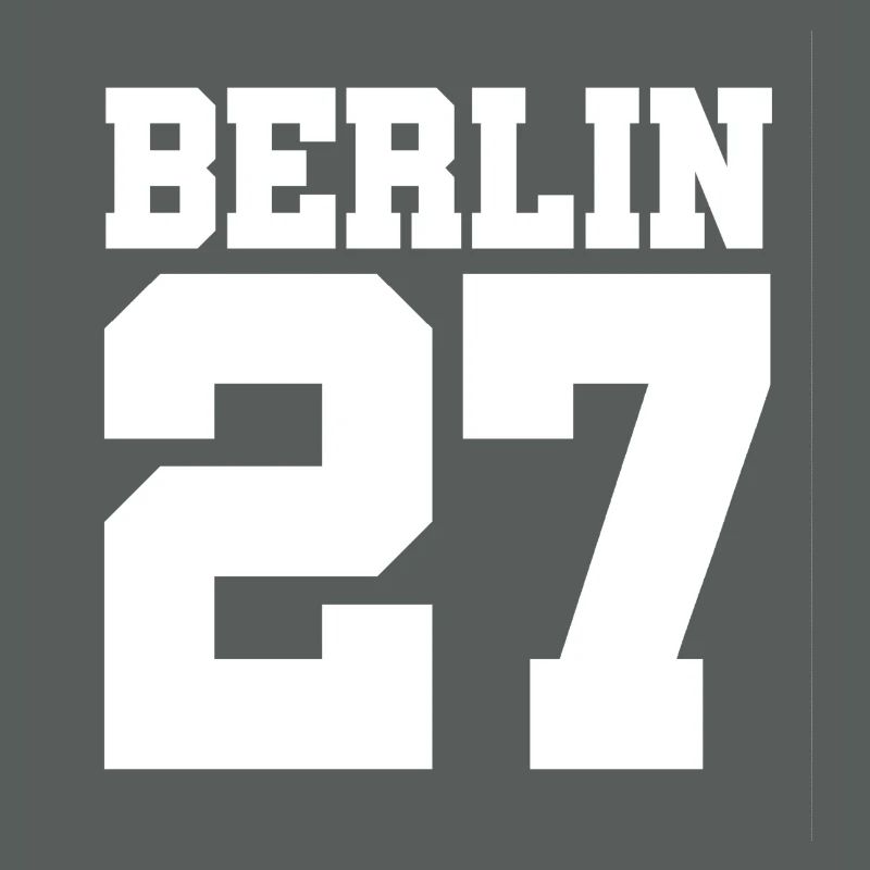 Berlin 27 - District - Postal Code - Gift Idea