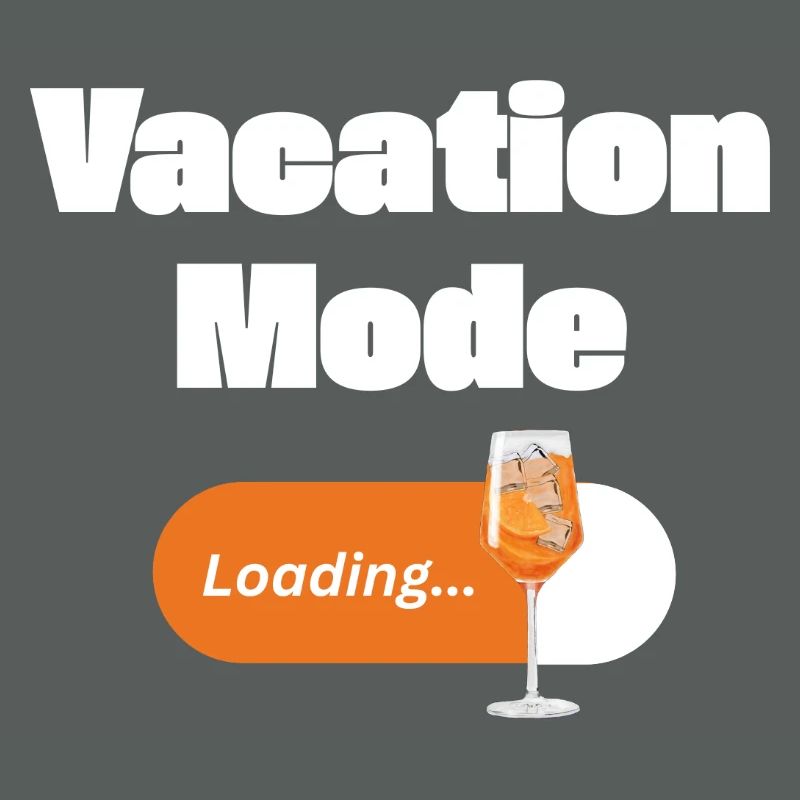 Mode vacances activé – Spritz avec barre de chargement (léger)