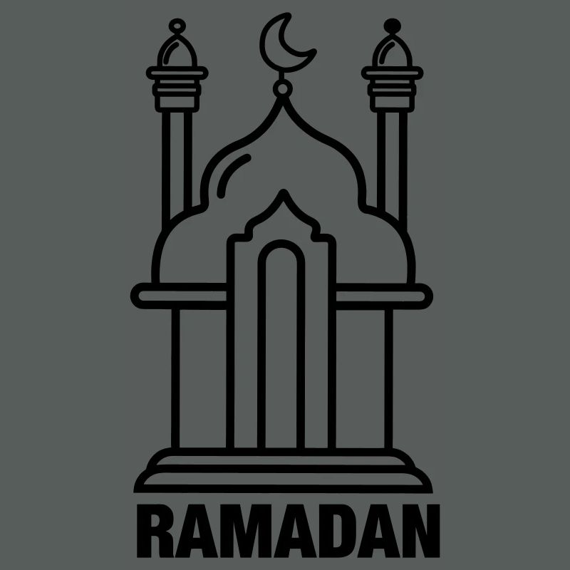 Ramadan-Moschee transparent