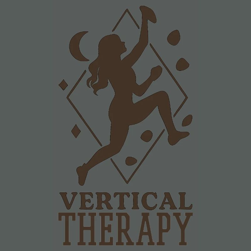 Vertical Therapy: Bouldern & Klettern Boho Design