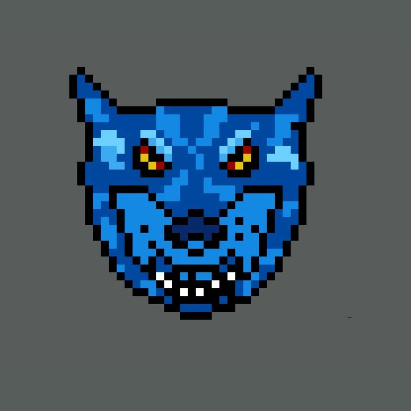 Blue wolf