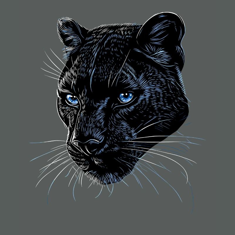 Panther Leopard Raubkatze Süße Großkatze Panter