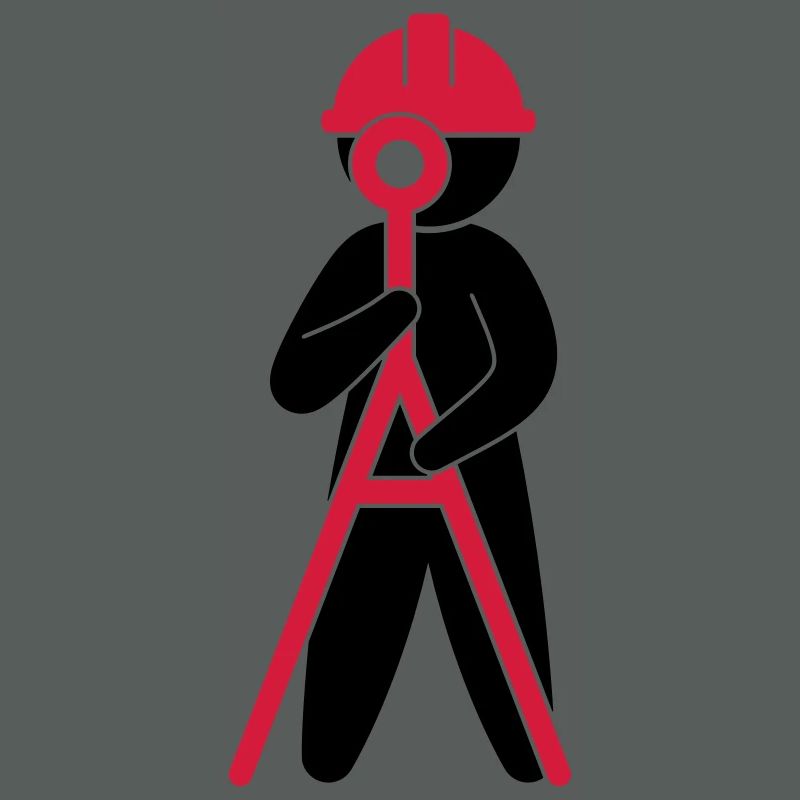 An engineer at a construction site
