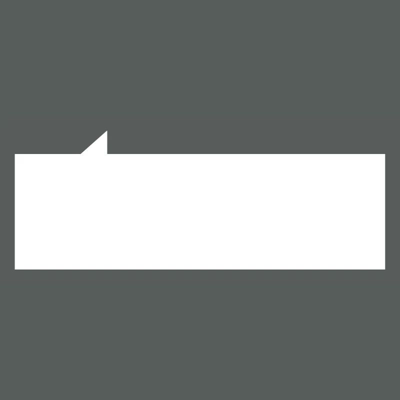 Speech bubble rectangle