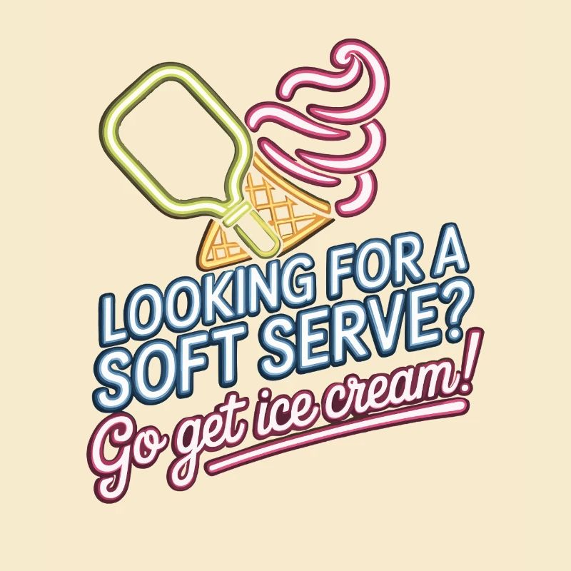 Pickleball Spieler Looking For Soft Serve Dinking