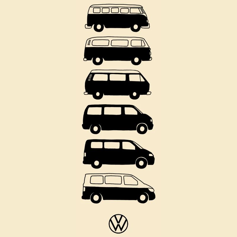 Volkswagen Verticale VW Camper Evolution logolla