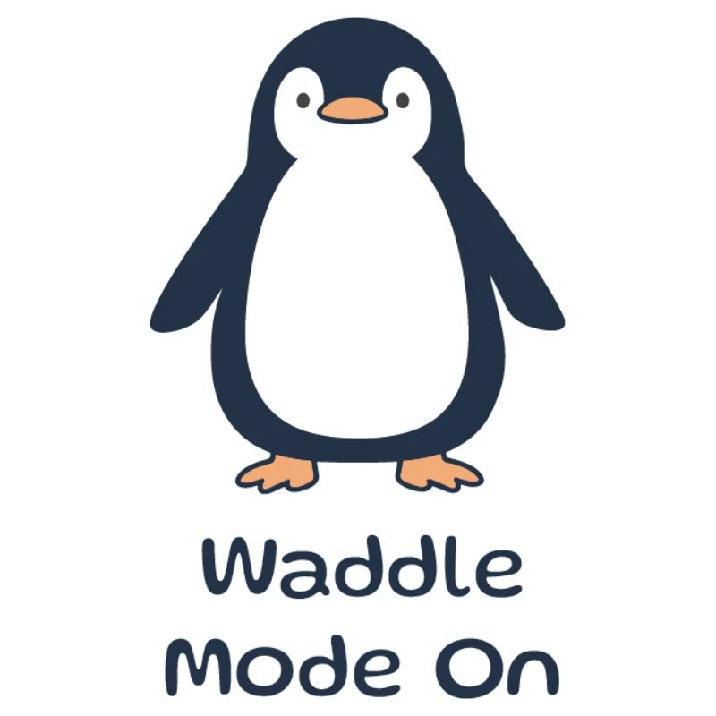 Waddle Mode On Shirt – Cute Penguin Tee