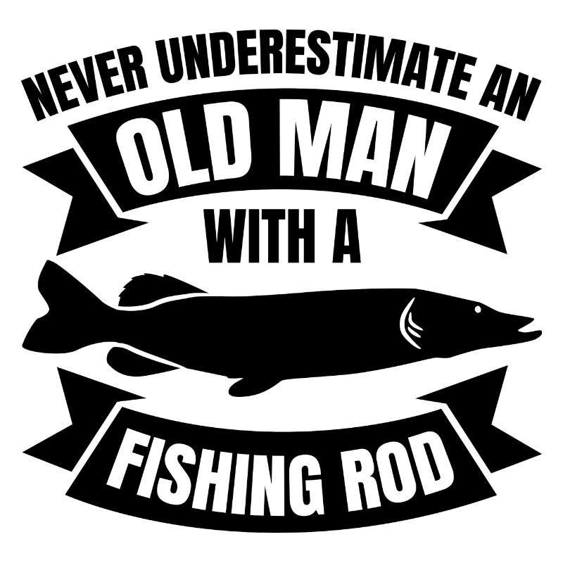 Never underestimate an old angler