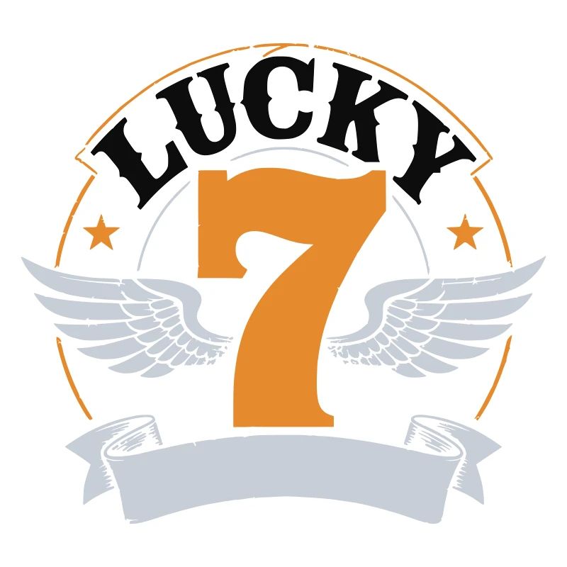 Lucky 7 – Personalisierbares Biker Design