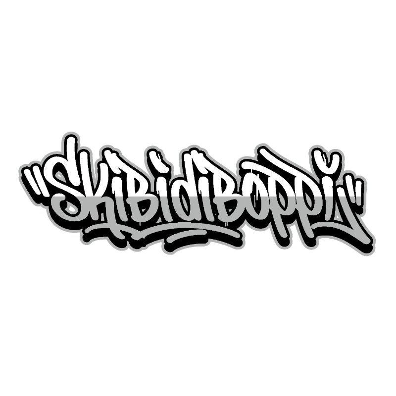 Skibidiboppi Graffiti Script
