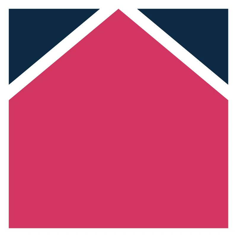 Logo Dachdecker, Maklerbüro oder Architekt