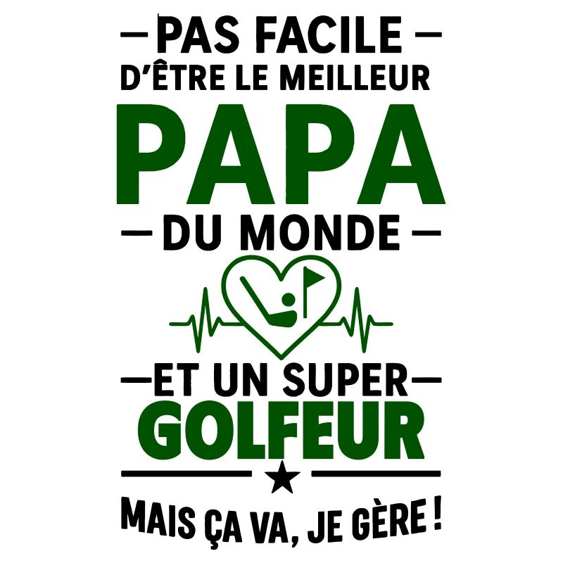 Herz + Golf – Super Papa Golfer