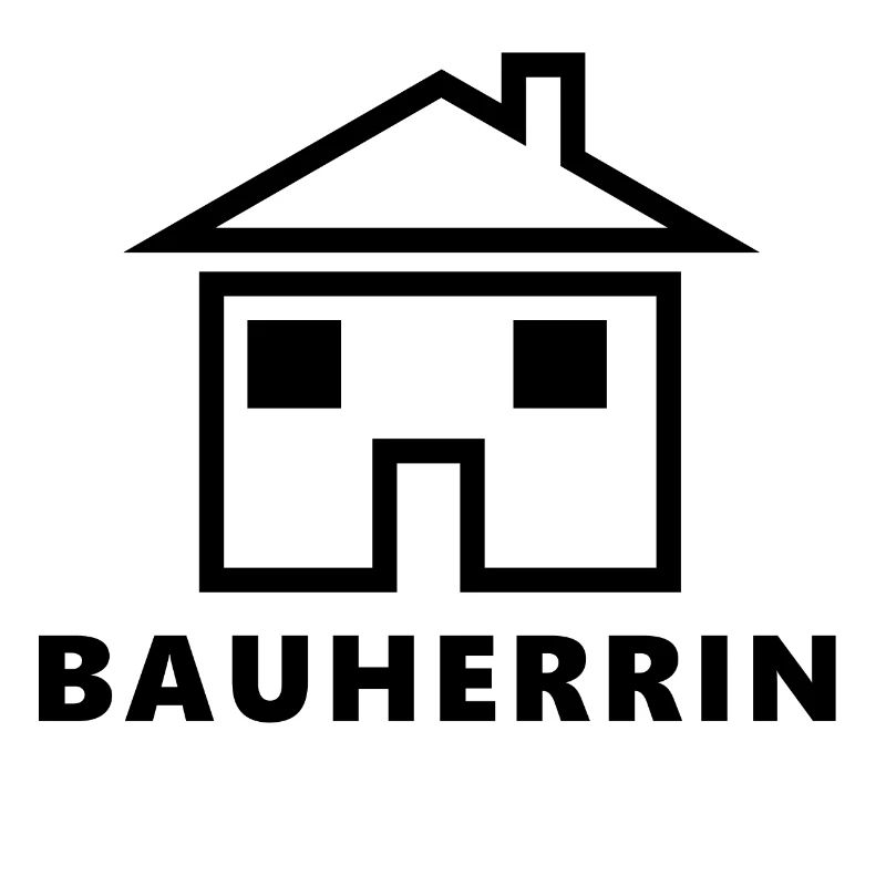 Bauherrin - schwarz