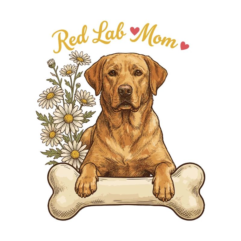 Labrador Gift Personalized Name Dog Mom