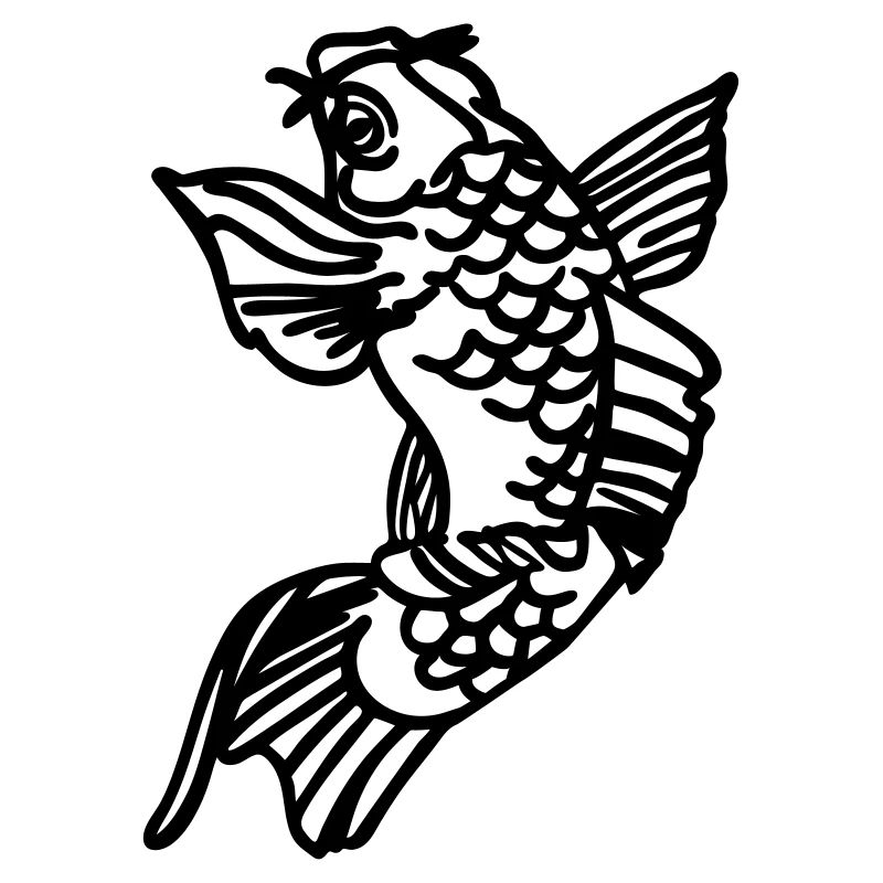 Koi Karpfen