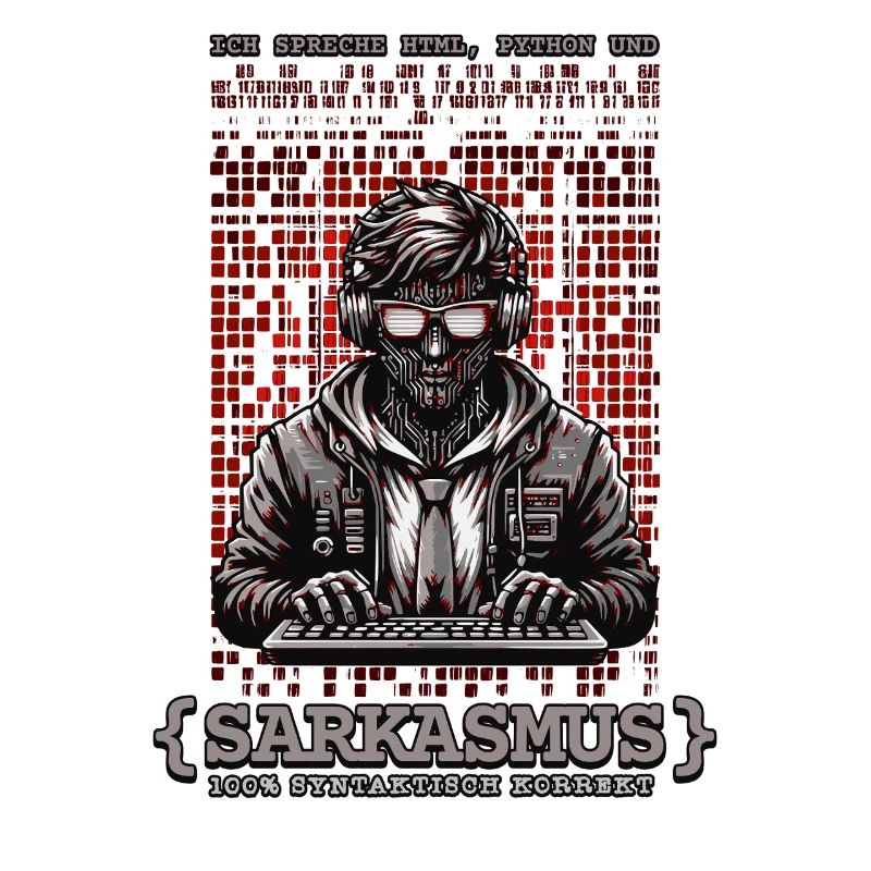 Je parle HTML, Python et sarcasme