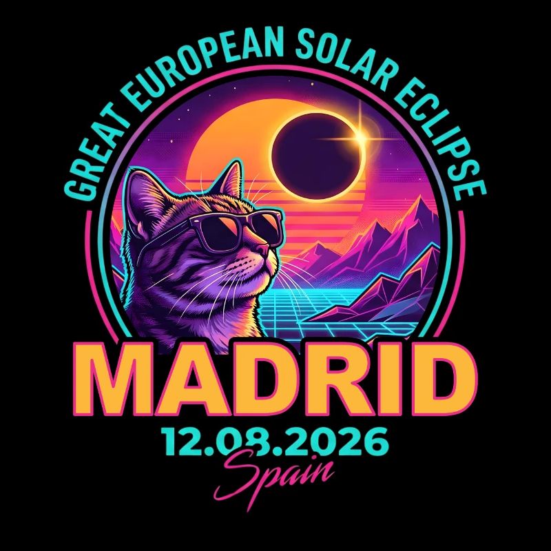 Solar Cat Madrid Eclipse 2026