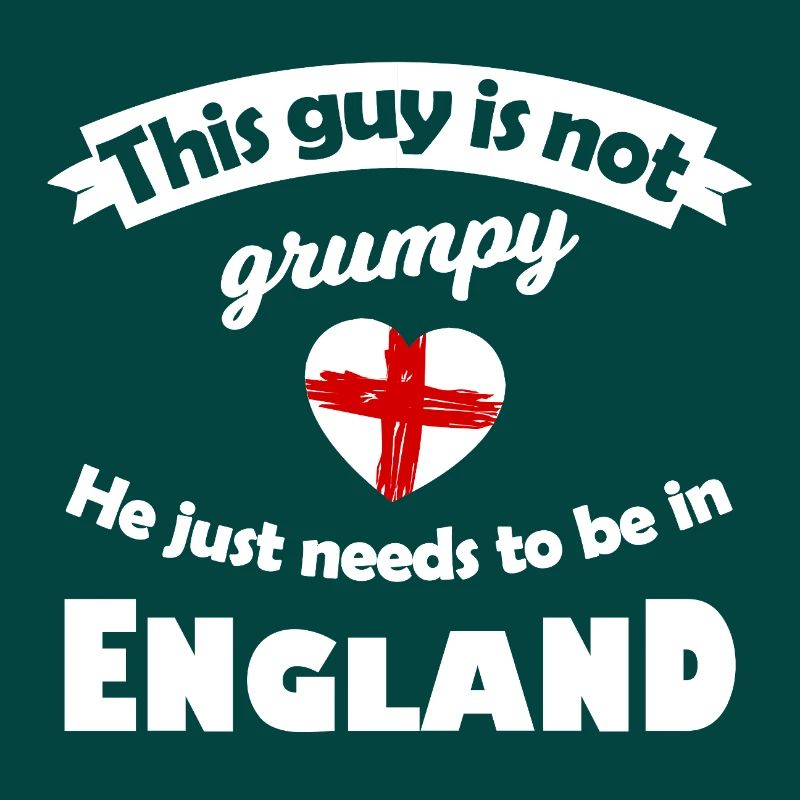 Not grumpy: He needs England