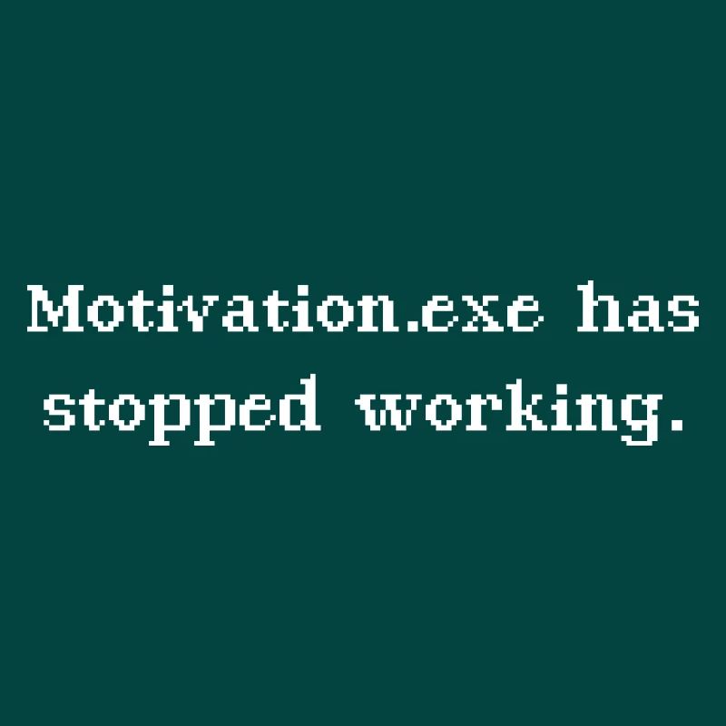 Motivation.exe has stopped working