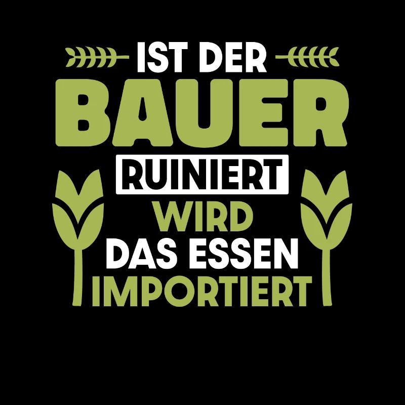 Ist der Bauer ruiniert wird das Essen importiert