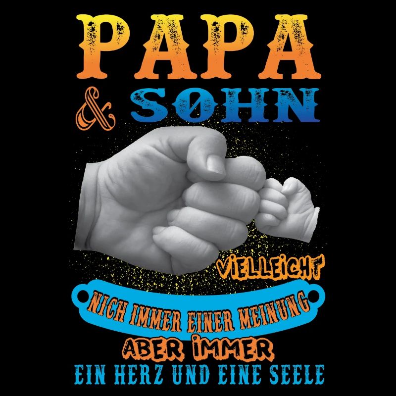 papa und sohn
