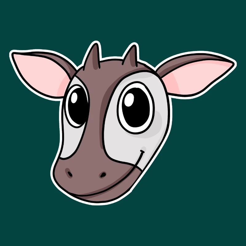 Okapi Waldgiraffe Kopf Motiv Tier