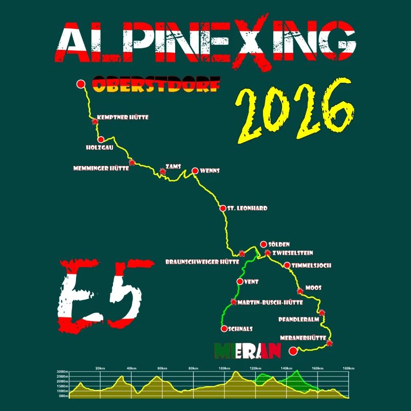 E5 Oberstdorf Merano 2026