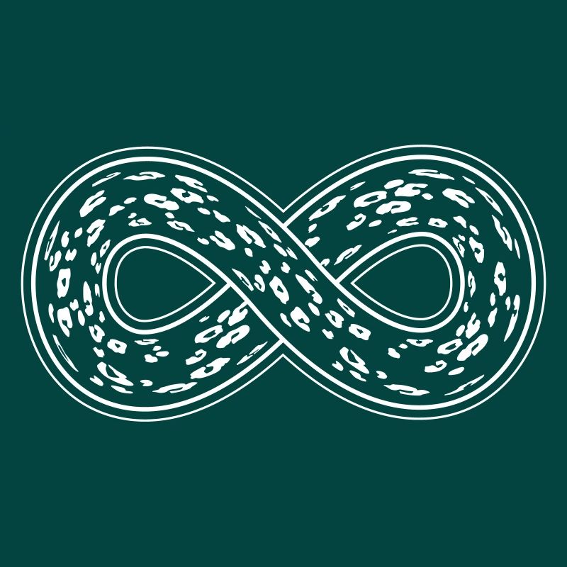 Leopard Infinity with Double Border