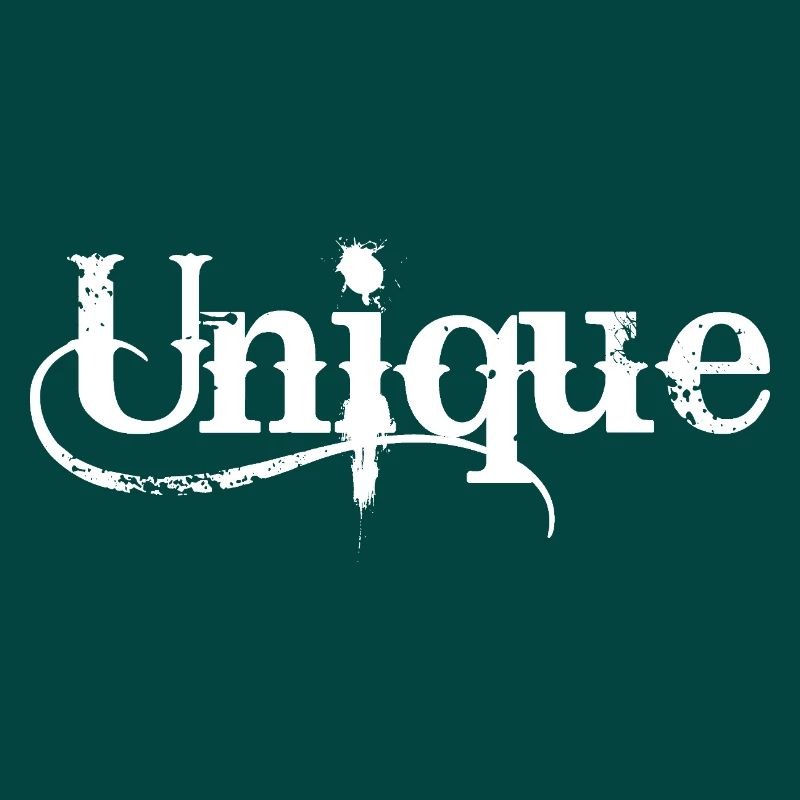 Unique Einzigartig Unikat Selbstwert Einzig Artig