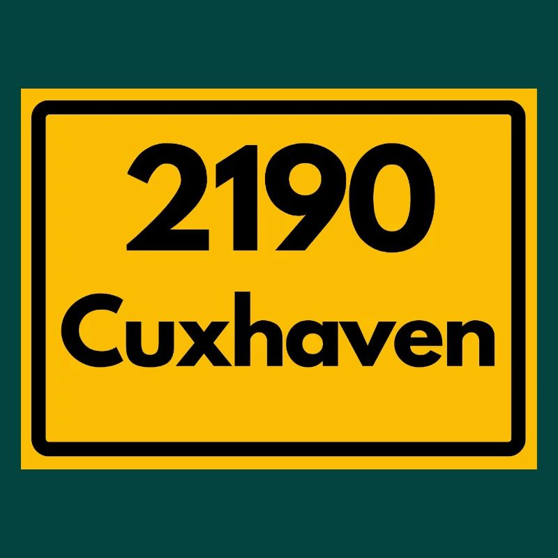 OLD POSTCODE POSTCODE RETRO 2190 CUXHAVEN NORDSEE