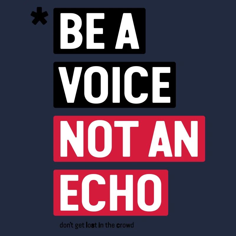 be a voice not an echo - gift idea