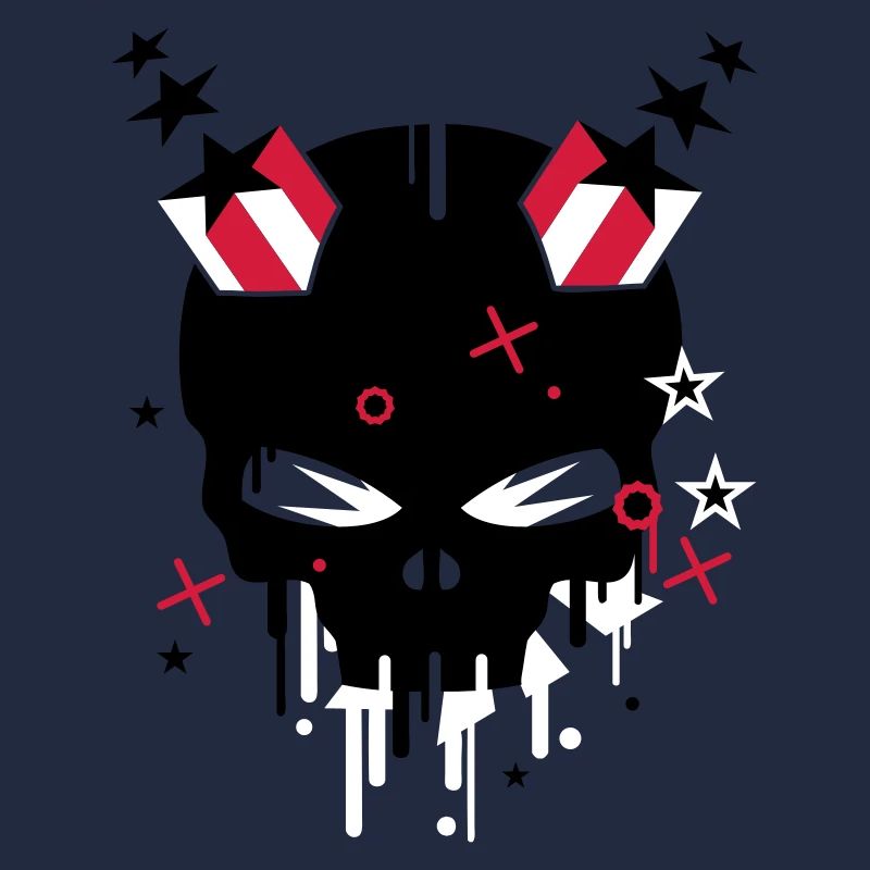 Devilskull with stars