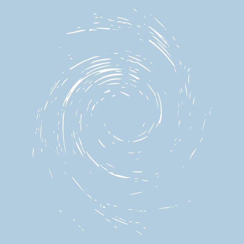 Abstract Vortex / Line / White / Pattern